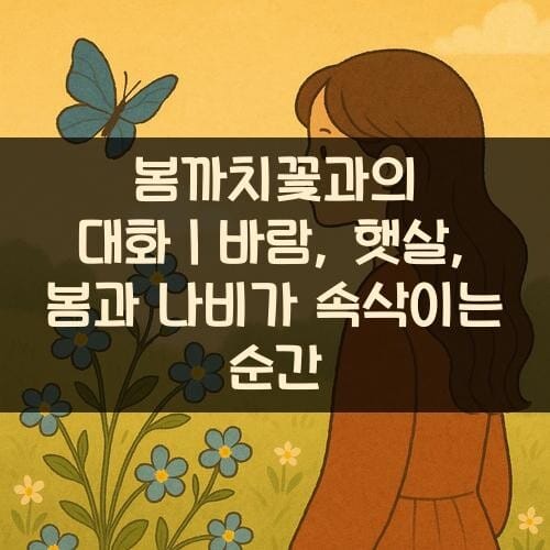봄까치꽃과의-대화