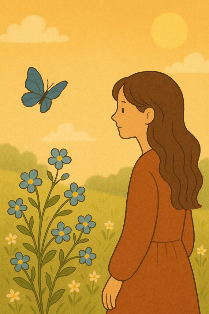 봄까치꽃과의 대화｜바람, 햇살, 봄과 나비가 속삭이는 순간