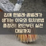 집에 흰벌레·좀벌레가 생기는 이유와 퇴치방법 총정리! 원인부터 실전 대응까지 1 집에 흰벌레·좀벌레가 생기는 이유와 퇴치방법 총정리! 원인부터 실전 대응까지