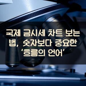 국제 금시세 차트 보는 법, 숫자보다 중요한 ‘흐름의 언어’ 국제 금시세 차트 보는 법, 숫자보다 중요한 ‘흐름의 언어’
