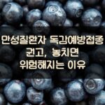 만성질환자 독감예방접종 권고, 놓치면 위험해지는 이유 2 만성질환자 독감예방접종 권고, 놓치면 위험해지는 이유