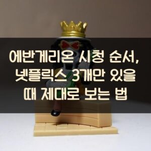 에반게리온 시청 순서, 넷플릭스 3개만 있을 때 제대로 보는 법 에반게리온 시청 순서, 넷플릭스 3개만 있을 때 제대로 보는 법