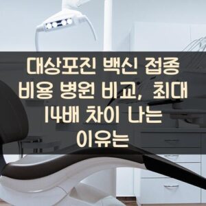 대상포진 백신 접종 비용 병원 비교, 최대 14배 차이 나는 이유는? 대상포진 백신 접종 비용 병원 비교, 최대 14배 차이 나는 이유는?