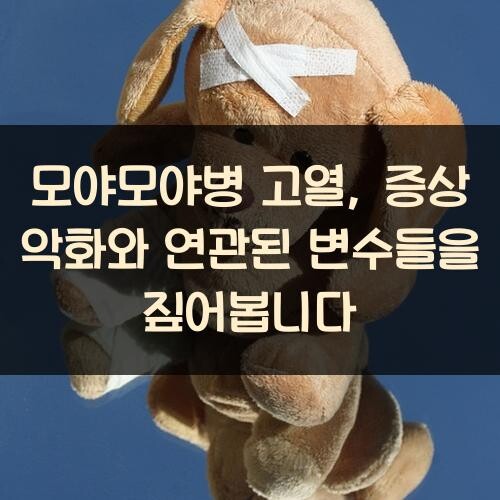 모야모야병 고열, 증상 악화와 연관된 변수들을 짚어봅니다