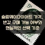 슬림웨이다이어트 가격, 반값 구매 가능 여부와 현실적인 선택 기준