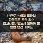닌텐도 스위치 롬파일 다운로드 관련 필수 참고사항, 반드시 알아야 할 합법·안전 가이드 1 닌텐도 스위치 롬파일 다운로드 관련 필수 참고사항, 반드시 알아야 할 합법·안전 가이드
