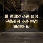 롤 챔피언 조준 설정 단축키와 조준 보정 활성화 팁