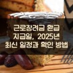 근로장려금 환급 지급일, 2025년 최신 일정과 확인 방법