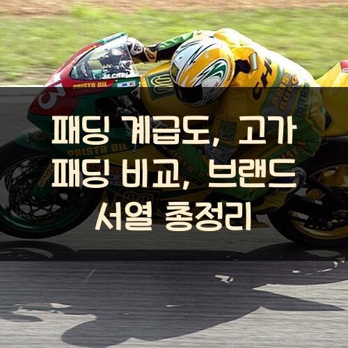 패딩 계급도, 고가 패딩 비교, 브랜드 서열 총정리