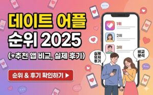 데이트 어플 순위 TOP 5