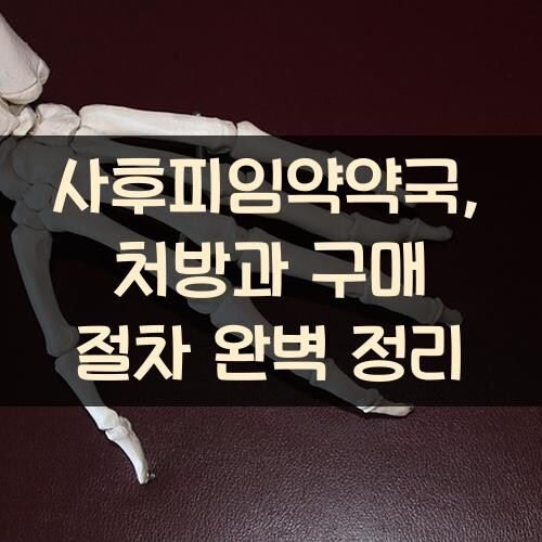 사후피임약약국, 처방과 구매 절차 완벽 정리