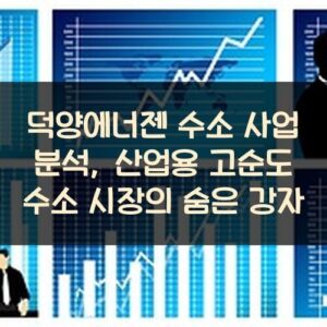 덕양에너젠 수소 사업 분석, 산업용 고순도 수소 시장의 숨은 강자