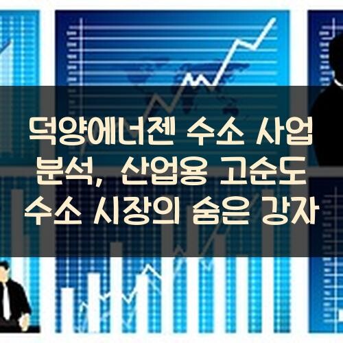 덕양에너젠 수소 사업 분석, 산업용 고순도 수소 시장의 숨은 강자